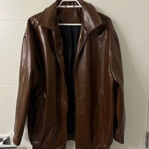 Women’s Brown Leather Jacket